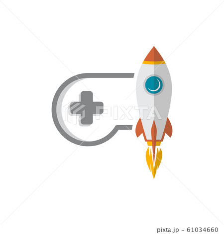 rocket game console turbo speed joystick 61034660