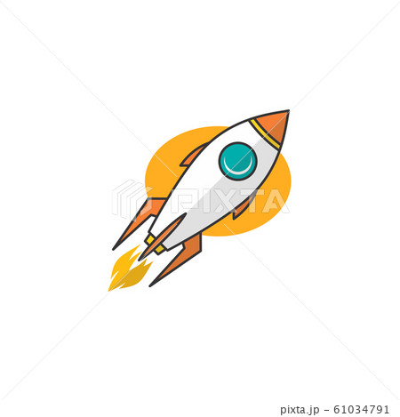 rocket ship launch space travel theme vector rocket ship launch space travel theme vector 61034791