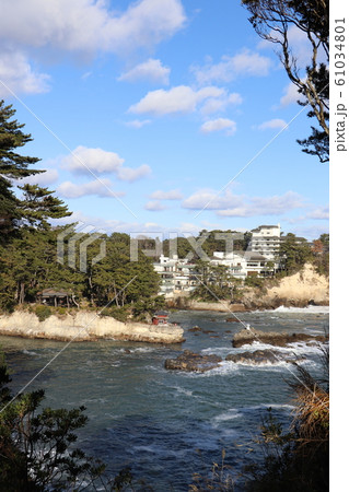 五浦庭園と六角堂 五浦庭園と六角堂 61034801