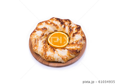 cheesecake with orange cheesecake with orange 61034935