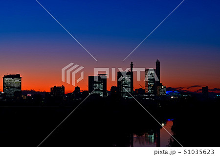 さいたま新都心の夕景 さいたま新都心の夕景 61035623