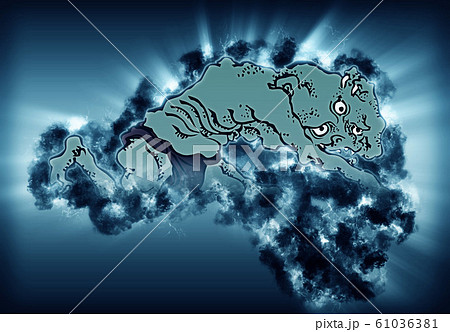 浮世絵 妖怪 その13 煙バージョン 浮世絵 妖怪 その13 煙バージョン 61036381