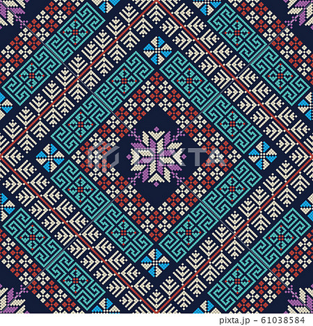 Palestinian embroidery pattern 225 61038584