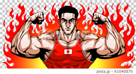 Olympic, sport, japan representative, dramatic,... - Stock Illustration ...