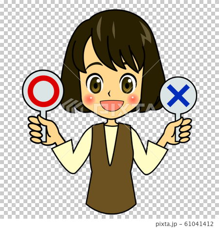 Comic-like women's Marubatsu 61041412