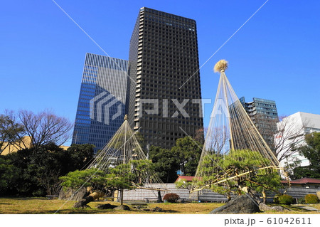 1月　港区127世界貿易ｾﾝﾀｰﾋﾞﾙと旧芝離宮恩賜庭園 61042611