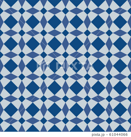 Classic Blue Moorish seamless ornament 61044066