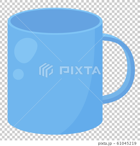 コップのイラスト 空っぽのイラスト素材 61045219 Pixta