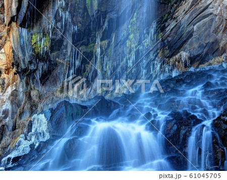 初冬の乙女滝 61045705