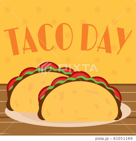 Taco day poster 61051169