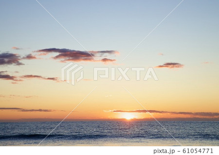 1月上旬　日の出　茨城県日立市　久慈浜海岸 61054771
