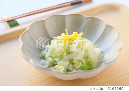 ゆず白菜の浅漬け ゆず白菜の浅漬け 61055604