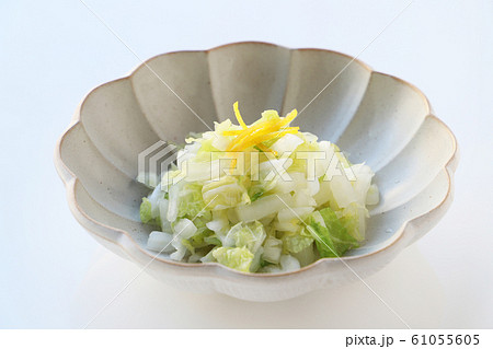 ゆず白菜の浅漬け 61055605