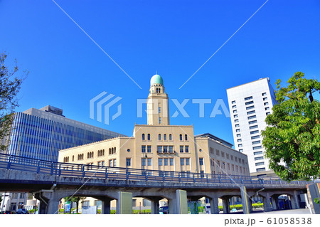 令和元年横浜みなとみらい風景クイーンの塔 令和元年横浜みなとみらい風景クイーンの塔 61058538