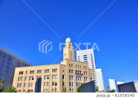令和元年横浜みなとみらい風景クイーンの塔 令和元年横浜みなとみらい風景クイーンの塔 61058540
