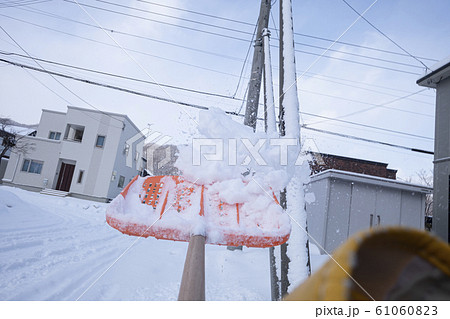 除雪作業（POV撮影） 61060823
