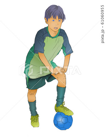サッカー大好き少年 61060955