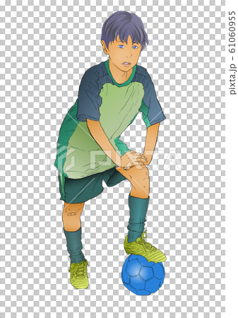 サッカー大好き少年 61060955
