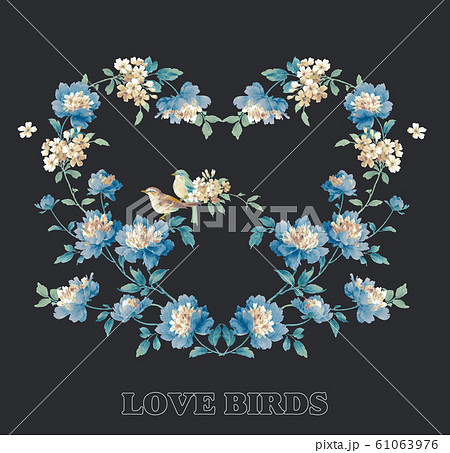 透明水彩 水彩画 花 61063976