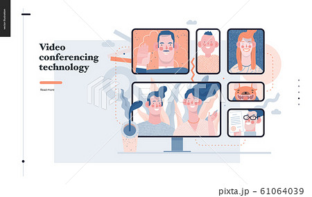 Technology topic illustration 61064039