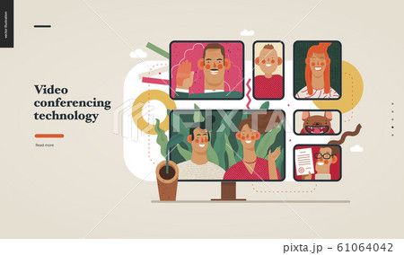 Technology topic illustrationのイラスト素材 [61064042] - PIXTA