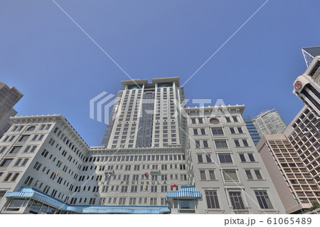 The peninsula hotel on 24 dec  2019 in Hong Kong 61065489