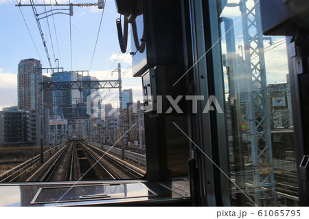 interior of Japan train controller of front 61065795