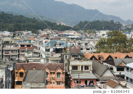 MYANMAR TACHILEIK CITY VIEW 61066345