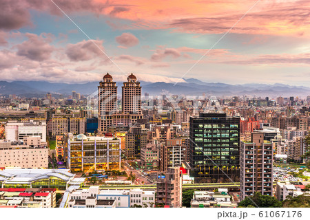 Taipei, Taiwan in Xinyi District 61067176