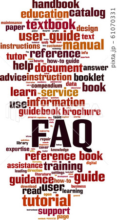 FAQ word cloud 61070331