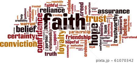 Faith word cloud 61070342