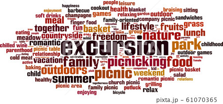Excursion word cloud Excursion word cloud 61070365