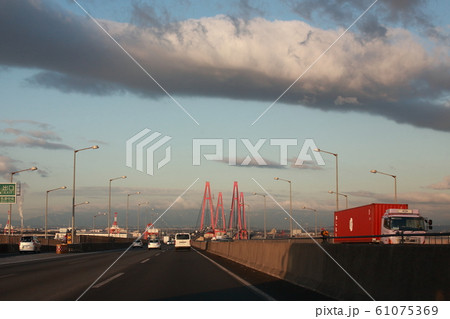 名港トリトンブリッジ-名港西大橋【愛知県名古屋市】 名港トリトンブリッジ-名港西大橋【愛知県名古屋市】 61075369
