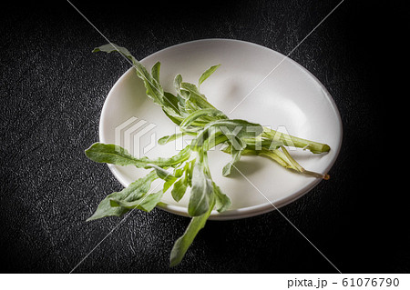 春の七草 ゴギョウ Japanese spring seven herbs 春の七草 ゴギョウ Japanese spring seven herbs 61076790