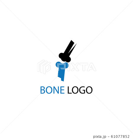 human skeleton icon and symbol vector illustration 61077852