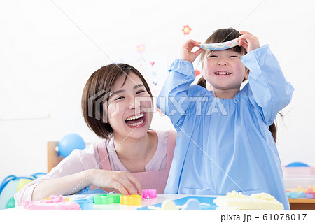 保育　紙粘土工作 61078017