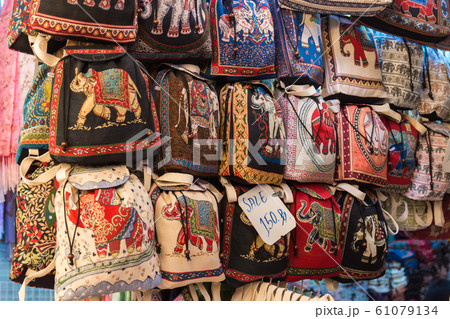 Handicraft elephants weave backpack Handicraft elephants weave backpack 61079134