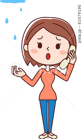 雨漏りのイラスト素材