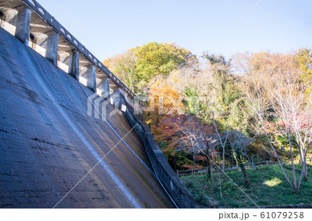 間瀬湖　堰堤　本庄市児玉 61079258