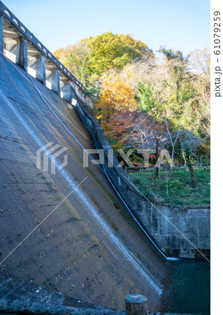 間瀬湖　堰堤　本庄市児玉 61079259