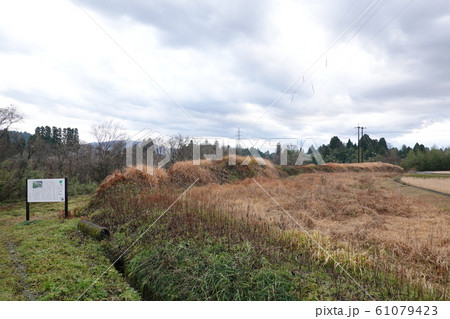 増山城下町土塁 増山城下町土塁 61079423