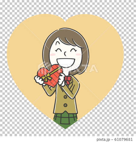 Valentine Student Heart 2 - Stock Illustration [61079681] - PIXTA