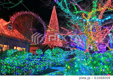 【東京都】よみうりランドのヘルメス・プロムナード（ジュエルミネーション） 61088009