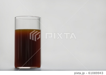 Black coffee in glass with copy space Black coffee in glass with copy space 61089943