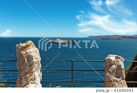 lighthouse on the peninsula in Santander 61090301