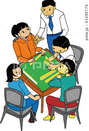 麻雀する子供/教室 麻雀する子供/教室 61090778