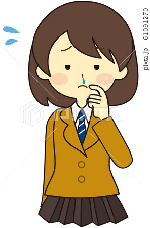 Hay fever girl Hay fever girl 61091270