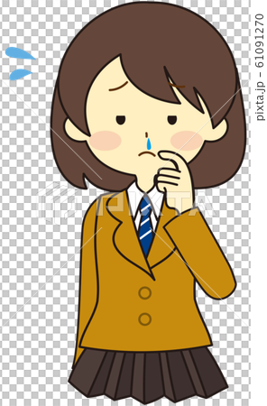 Hay fever girl Hay fever girl 61091270