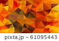 vector abstract polygon background orange 61095443