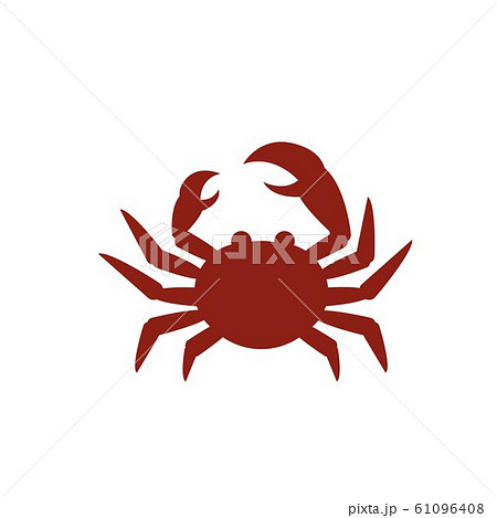 Crab vector icon illustration 61096408